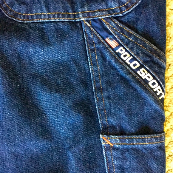 Men’s Ralph Lauren Polo Sport 6 pocket jeans - Picture 4 of 6